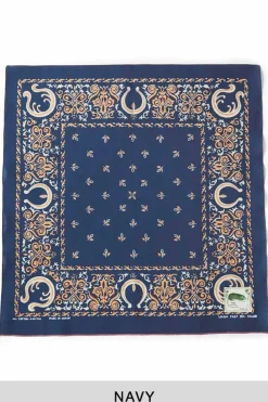 Fashion Kapital Fastcolor Selvedge Bandana (ANTLER NAJA) - 4 Colors
