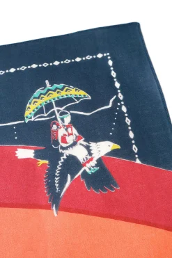 Best Kapital Fastcolor Selvedge Bandana (RAINBOW & BIRDS) - 3 Colour Choices