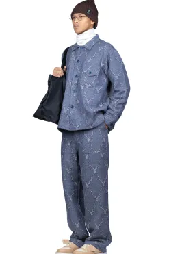 Outlet South2 West8 Fatigue Pant - Deer Skull Jq. - Navy