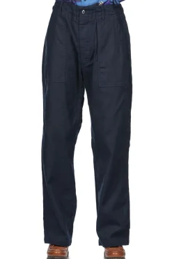 Hot Engineered Garments Fatigue Pant - Dk.Navy CL Java Cloth