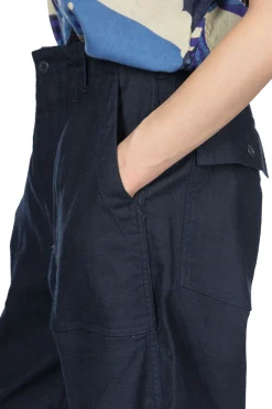 Hot Engineered Garments Fatigue Pant - Dk.Navy CL Java Cloth