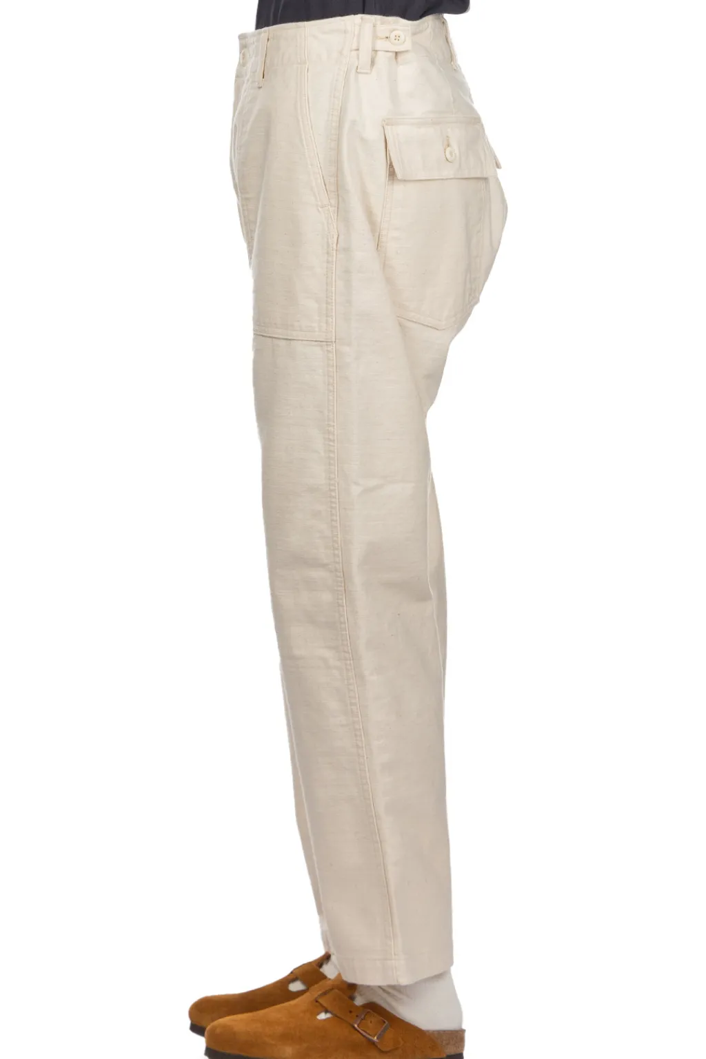 Fashion Ordinary Fits Fatigue Pant - Ecru
