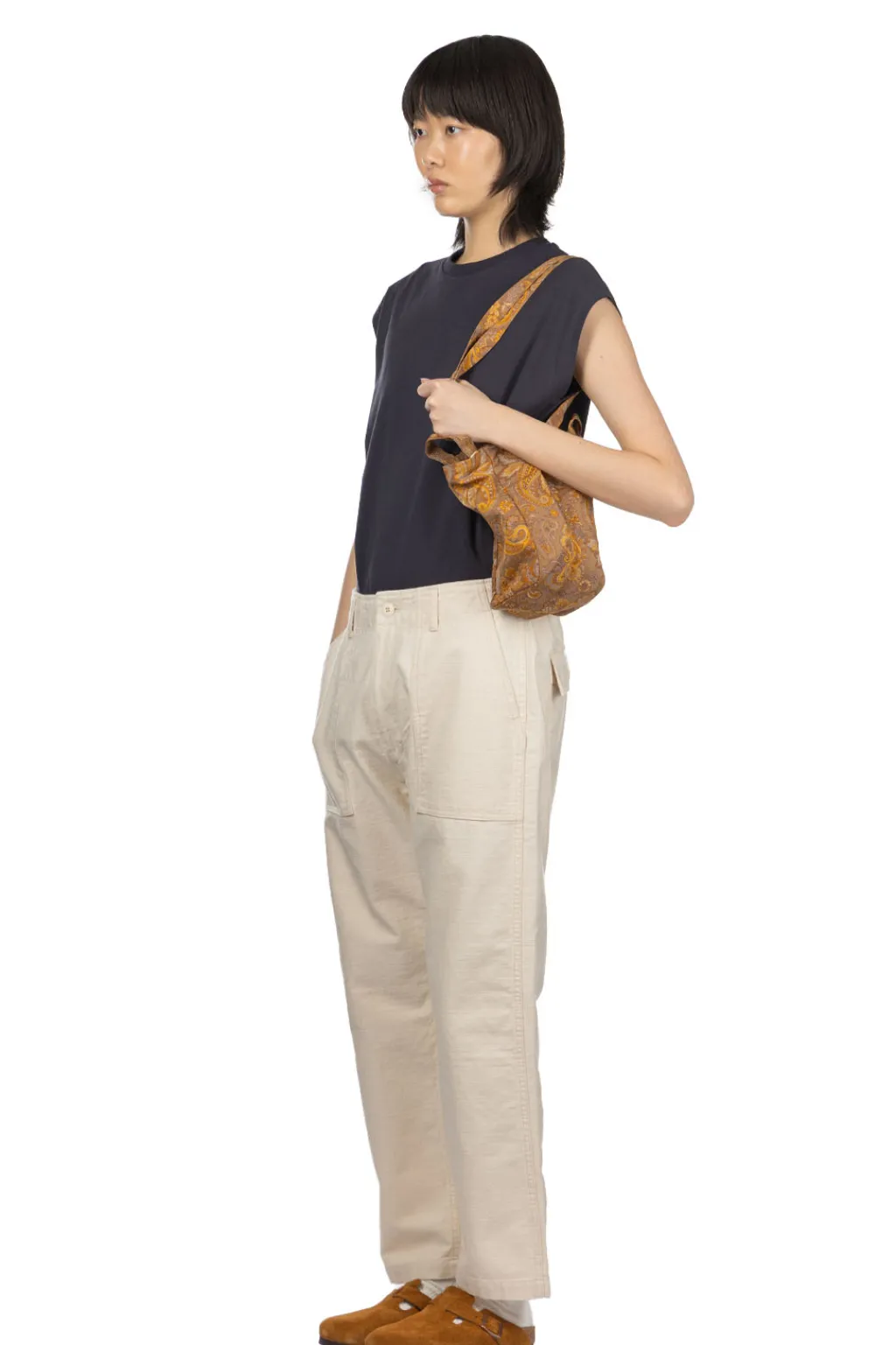 Fashion Ordinary Fits Fatigue Pant - Ecru
