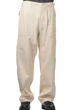 Outlet Engineered Garments Fatigue Pant - Natural CL Java Cloth