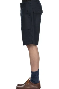 Online Engineered Garments Fatigue Short - Dark Navy CL Java Cloth