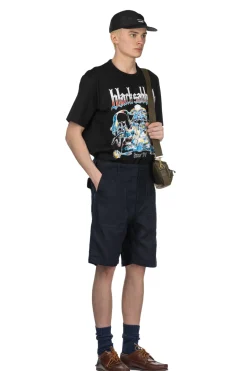 Online Engineered Garments Fatigue Short - Dark Navy CL Java Cloth