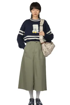 Online OrSlow Fatigue Skirt - Green