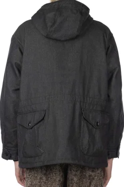 Fashion Engineered Garments Field Parka - Black PC Denim