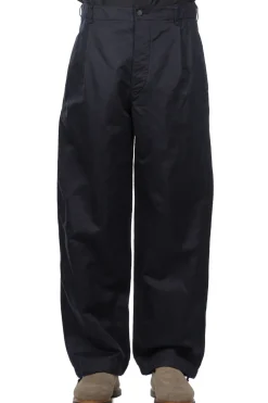 Discount YLEVE Finx Cotton Lamie Twill Trousers - Navy