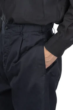 Discount YLEVE Finx Cotton Lamie Twill Trousers - Navy