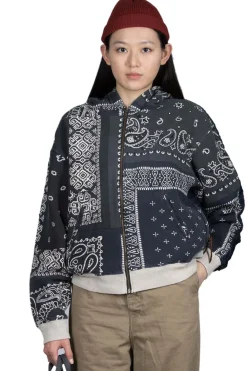 Outlet Kapital Fleece Knit BANDANA BIVOUAC Hooded Blouson