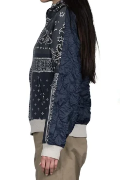 Outlet Kapital Fleece Knit BANDANA BIVOUAC Hooded Blouson