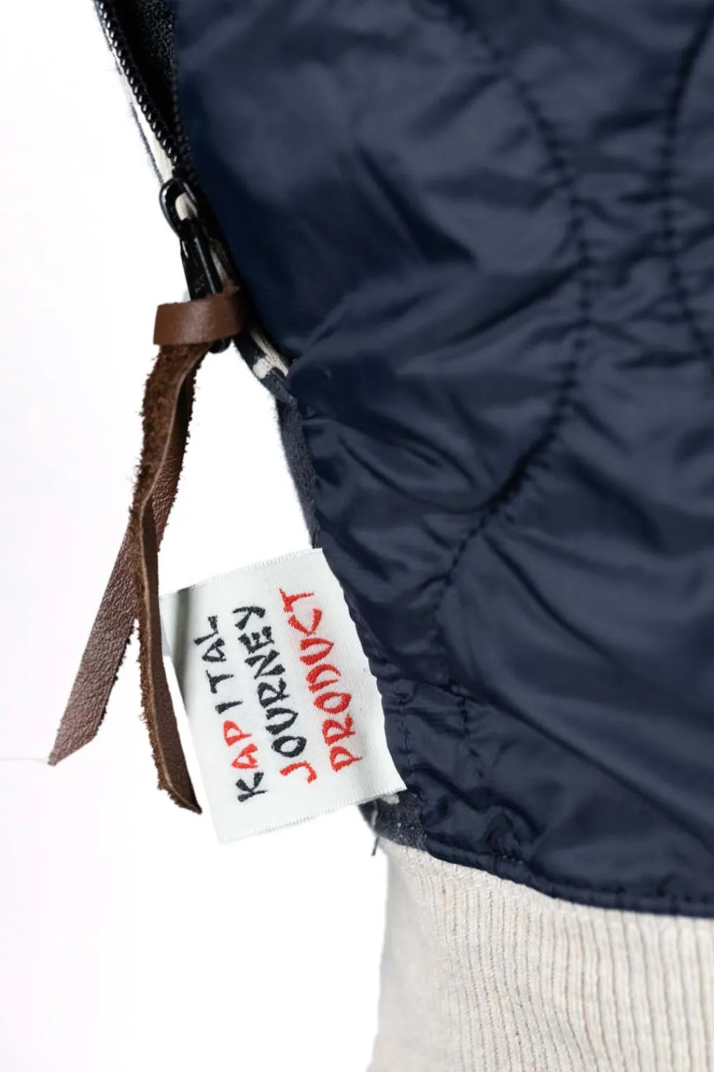 Outlet Kapital Fleece Knit BANDANA BIVOUAC Hooded Blouson