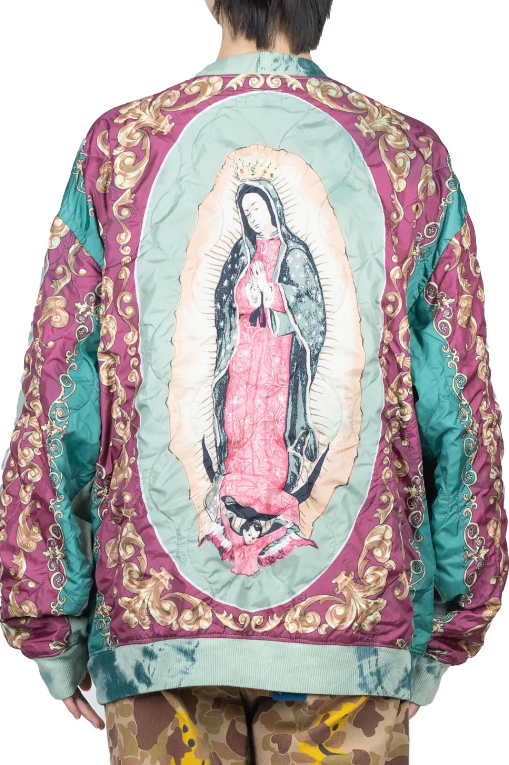 Online Kapital Fleece Knit BIVOUAC BIG SWT (Virgin Mary Ashbury Dyed)