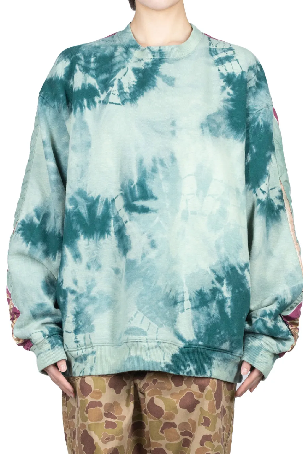 Online Kapital Fleece Knit BIVOUAC BIG SWT (Virgin Mary Ashbury Dyed)