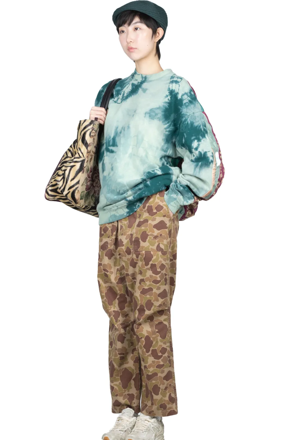 Online Kapital Fleece Knit BIVOUAC BIG SWT (Virgin Mary Ashbury Dyed)