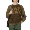 Best Kapital 30/-Fleece x Fur GRIZZLY SWT (SPEAKEASY ) - Khaki