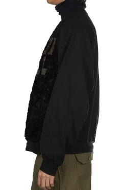 Online Kapital 30/-Fleece x Fur GRIZZLY SWT (SPEAKEASY ) - Black