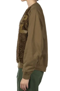 Best Kapital 30/-Fleece x Fur GRIZZLY SWT (SPEAKEASY ) - Khaki