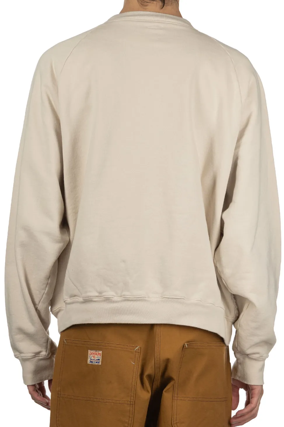 Outlet Kapital 30/-Fleece x Fur GRIZZLY SWT (SPEAKEASY ) - Natural