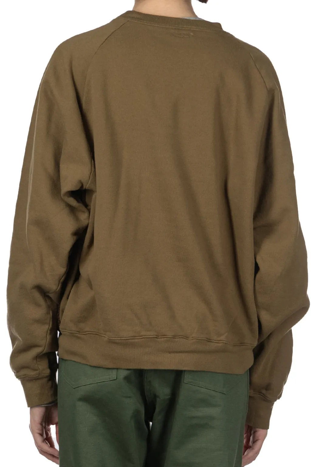 Best Kapital 30/-Fleece x Fur GRIZZLY SWT (SPEAKEASY ) - Khaki