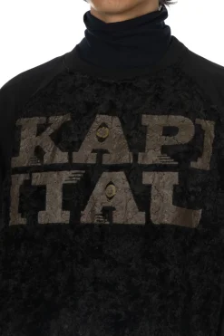 Online Kapital 30/-Fleece x Fur GRIZZLY SWT (SPEAKEASY ) - Black