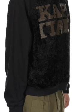 Online Kapital 30/-Fleece x Fur GRIZZLY SWT (SPEAKEASY ) - Black
