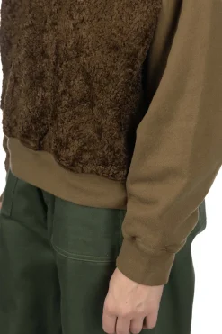 Best Kapital 30/-Fleece x Fur GRIZZLY SWT (SPEAKEASY ) - Khaki
