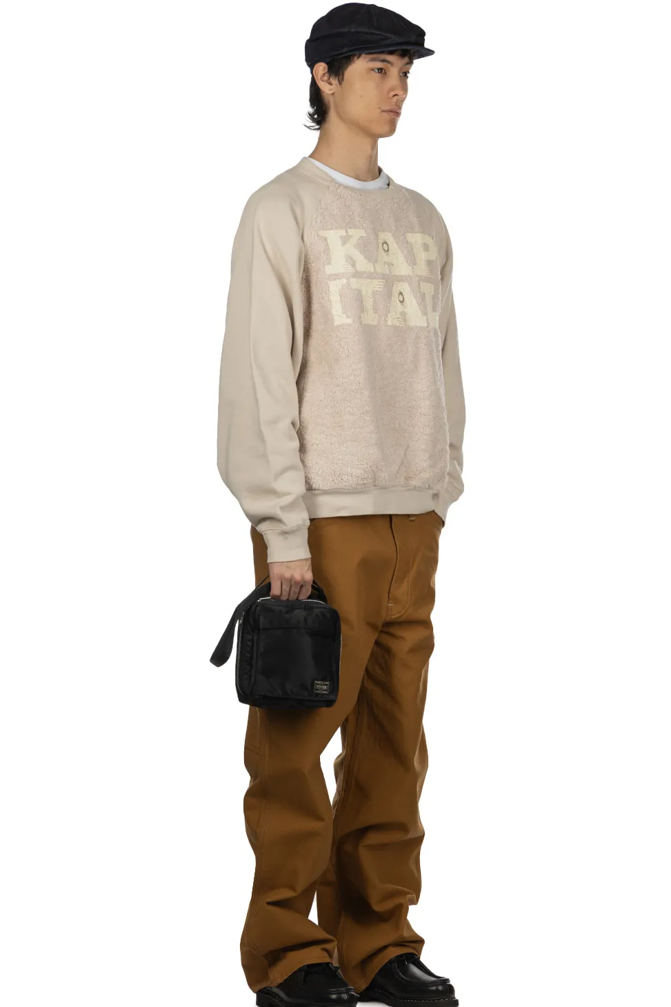 Outlet Kapital 30/-Fleece x Fur GRIZZLY SWT (SPEAKEASY ) - Natural