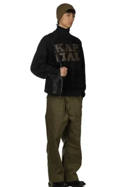 Online Kapital 30/-Fleece x Fur GRIZZLY SWT (SPEAKEASY ) - Black
