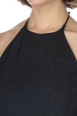 Sale Mame Kurogouchi Floral Pattern Jacquard Jumpsuit - Black