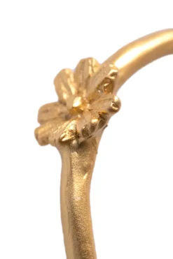 Online Palnart Poc Flower Stopper Ring - Gold