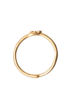 Online Palnart Poc Flower Stopper Ring - Gold