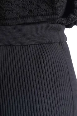 Sale CFCL Fluted Mermaid Skirt - Black
