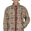 Outlet Kapital FOLK DOMINO Fleece ZIP Blouson - Beige