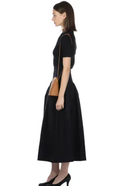 Fashion MARROW LEATHER Frame Purse Shoulder Bag - 2 Colors