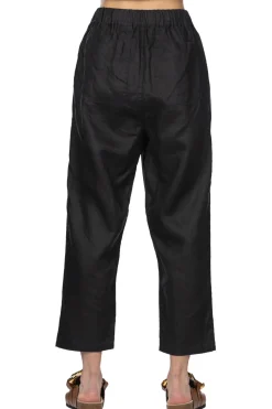 Outlet NARU French Linen Cozy Pants - Black