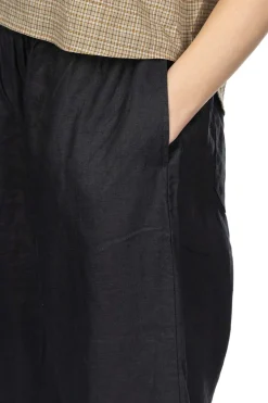 Outlet NARU French Linen Cozy Pants - Black