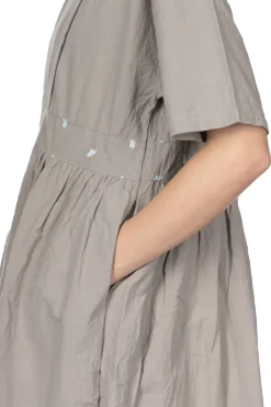 Clearance NARU French Linen Dress - Charcoal