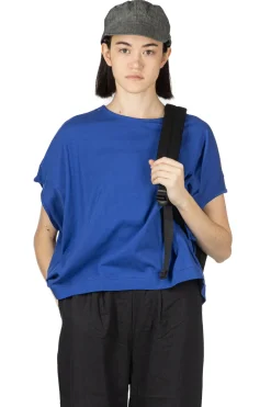 Fashion Nachukara French Sleeve Pullover - Blue