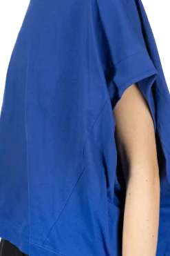 Fashion Nachukara French Sleeve Pullover - Blue