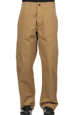 Hot OrSlow French Work Pants - Khaki
