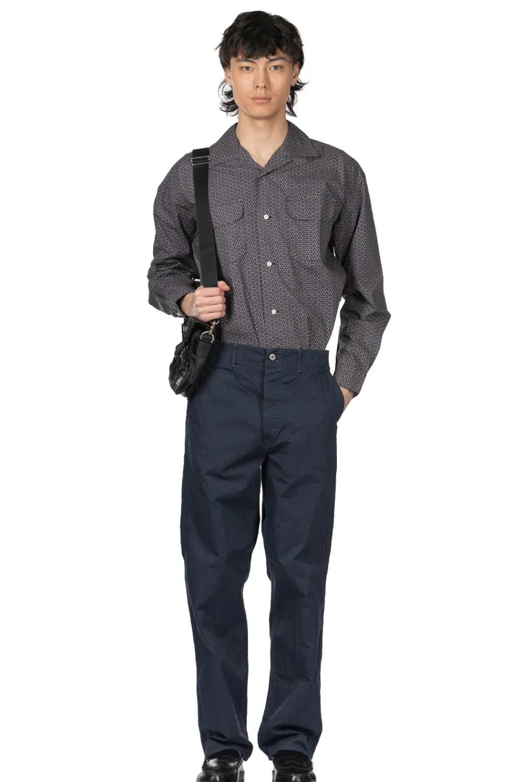 Outlet OrSlow French Work Pants - Navy