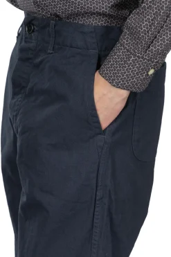 Outlet OrSlow French Work Pants - Navy