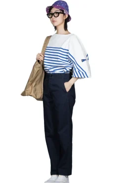Fashion OrSlow French Work Pants - Navy