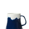 Sale Mino Pottery Fuji Mountain Mug - Navy