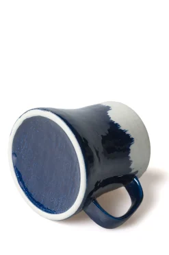 Sale Mino Pottery Fuji Mountain Mug - Navy