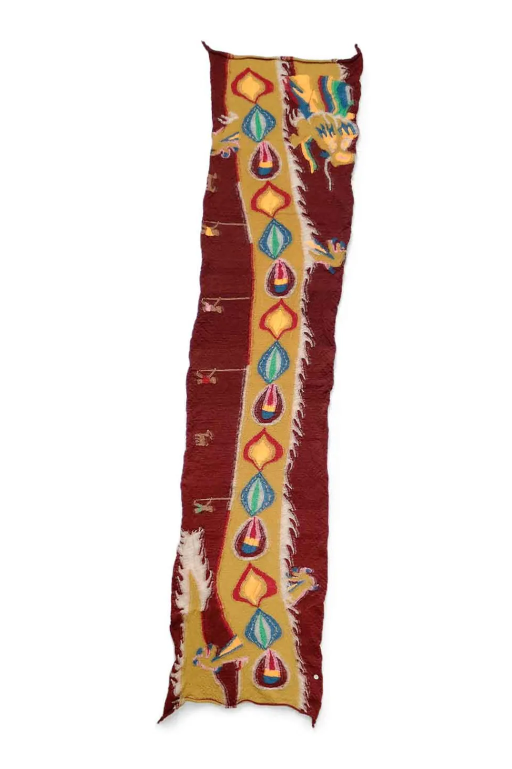 Hot Kapital Fulling Wool HAPPY Scarf DRAGON DANCE - 3 Color Choices