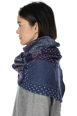 Best Kapital Fulling Wool HAPPY Scarf Bandana Patchwork - 3 Colors