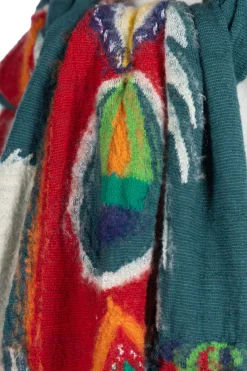 Clearance Kapital Fulling Wool HAPPY Scarf DRAGON DANCE - 3 Color Choices